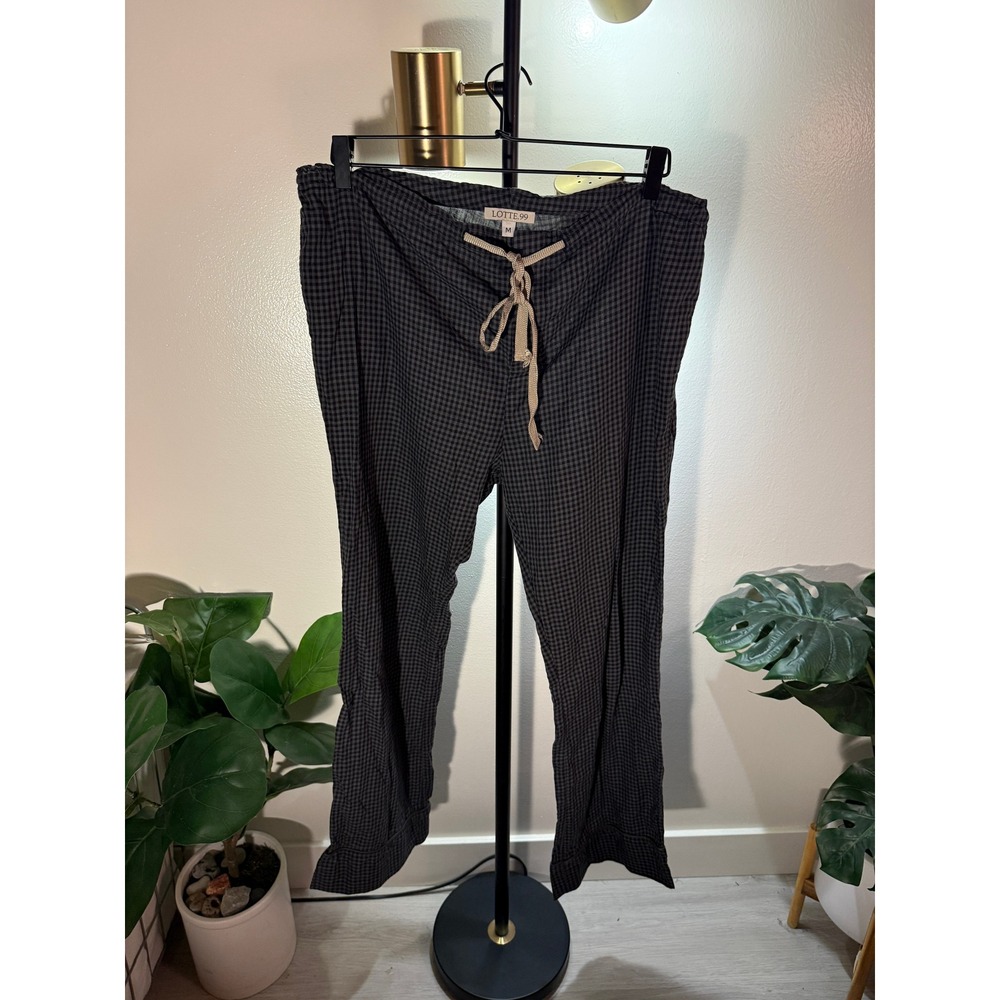 LOTTE.99 drawstring boxer pant soft luxury pull on copenhagen style trouser MD